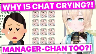 Iroha Makes Chat & Manager-chan Cry (Kazama Iroha / Hololive) [Eng Subs]