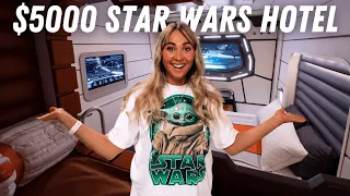 We Slept Overnight In a $5000 Outer Space Hotel (Star Wars Galactic Starcruiser)