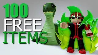 GET 100 ROBLOX FREE ITEMS BEFORE ITS OFFSALE! 😱😳 *COMPILATION*