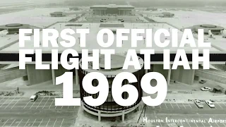 50 years of IAH: Take a look at the airport in 1969