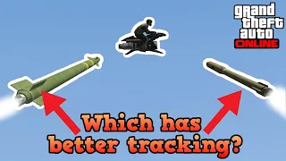 GTA Online - Which missile has the best tracking?