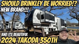 Should Brinkley Be Worried!? 2024 Takoda 350TH Toy Hauler!