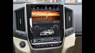 Штатная магнитола в стиле Tesla Toyota Land Cruiser 200 (2015+) 2/32Gb Android CF-3226