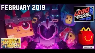 The Lego Movie 2 Mcdonald's Happy Meal February 2019 Predictions !?!