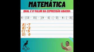 Qual é  o valor da expressão abaixo: