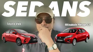 Toyota Vios vs. Mitsubishi Mirage G4 | Which is the BETTER Sedan? | WATCH BEFORE YOU BUY! ⛔️