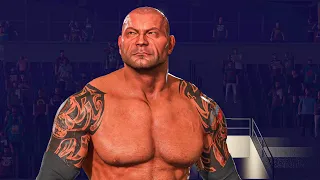 WWE 2K24: Batista Official Entrance Released 4K 60FPS #wwe2k24 #wwe