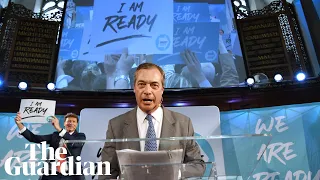 Nigel Farage tells Boris Johnson to deliver 'clean break Brexit' or 'politically die'