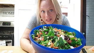 How I make my WFPB Salads and the 5 day salad challenge