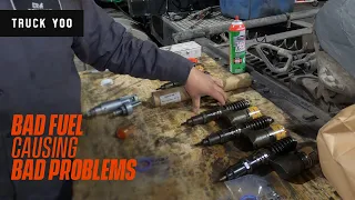 Bad fuel causing injector issues - D12
