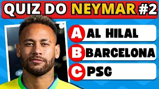 🎯⚽ Neymar Quiz: O quanto você sabe sobre o Neymar Junior❓ | Parte 2 | #quizdefutebol #buuquiz