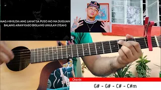 Skusta Clee - Zebbiana (Guitar Cover With Chords & Lyrics)