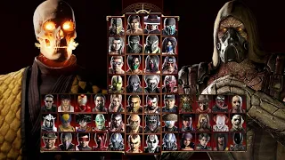 Mortal Kombat 9 - SCORPION MK1 & TREMOR MKX - Expert Tag Ladder - Gameplay @(1080p) - 60ᶠᵖˢ ✔