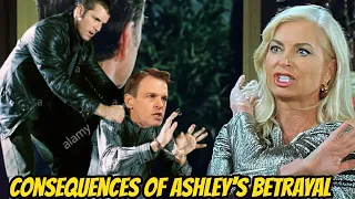 Ashley will let Tucker taste the consequences of betrayal The Young And The Restless Spoilers