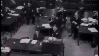 Nuremberg Trial German Newsreel