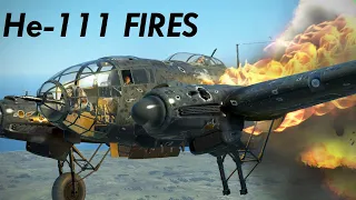 Crashes 'n' Fails 34 - He-111 engine fires and Explosions #3