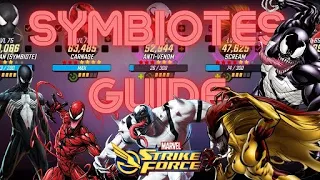 MARVEL STRIKE FORCE - Symbiote Guide