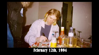 Kurt Cobain 1994 January to April picture timeline