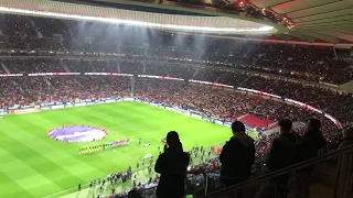 Himno del ATLETI en el Wanda Metropolitano (Atleti 0 - 1 Barça 2019)