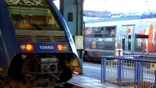 Trains en gare de Bordeaux St Jean, Attention au départ!