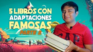 📖5 LIBROS de CIENCIA FICCIÓN con ADAPTACIONES FAMOSAS Parte 2📖 | Boy Meets Books Mx