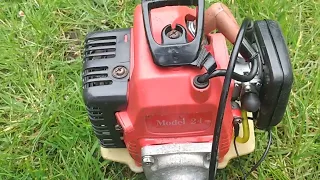 Mountfield multi trim model 24 Kawasaki tg24 Start up