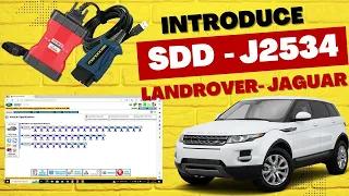 How to use SDD JLR v164 Jaguar Land Rover 2023