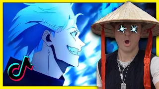 TikTok Anime Badass Moments #24 *REACTION*