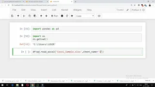 Python Series 27   How to import and export EXCEL data in Python