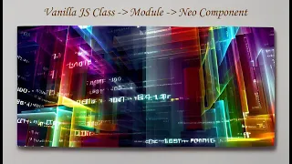 Classes in Vanilla Javascript to understand Neo.MJS