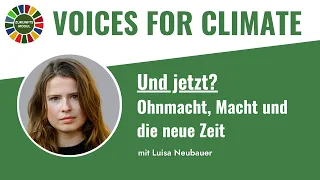 Das Ende des fossilen Zeitalters | #voicesforclimate mit Luisa Neubauer