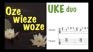 🇳🇱 Oze wieze woze EASY UKULELE DUO TAB