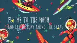 Fly Me to the Moon - Frank Sinatra (Ukulele cover + Lyric video)