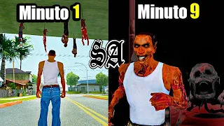 Gta San Andreas pero Cada MINUTO SE PONE MAS TERRORÍFICO! Creepypasta Loquendo 2023