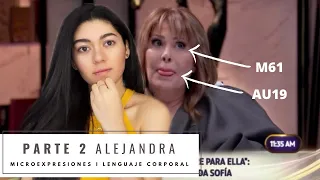 Parte 2 Análisis Alejandra Guzmán con Adela Micha I Microexpresiones I Lenguaje corporal