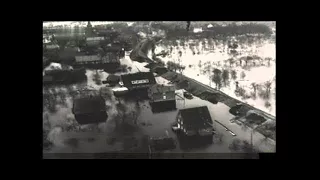 Sturmflut an der Nordseeküste im Februar 1962