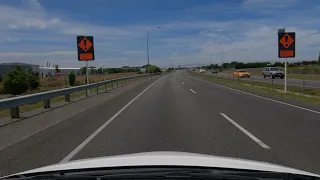 Drive From Rolleston to Christchurch (Sumner) 5.3K 60 fps
