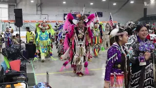 MVI 9192 Eagle Spirit Powwow 2024, Saturday Afternoon Grand Entry...