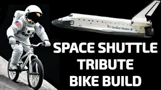 Bike Build - Space Shuttle Tribute Bike - MTB to BMX Cruiser