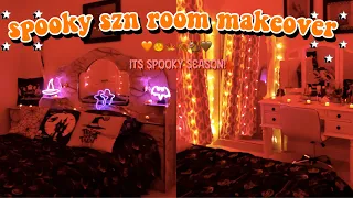 DECORATING MY ROOM FOR FALL/HALLOWEEN 🍂 🎃