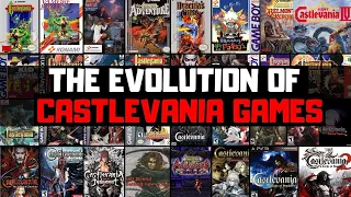 Evolution of Castlevania games 1986-2019