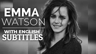 Emma Watson english speech with subtitles on Gender equality | United Nations