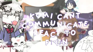 Komi cant communicate react to Fem!y/n || RUS/ENG ||