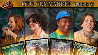 Commander Gameplay Jacob Bertrand v Ashlen Rose v Becca Scott v Blackneto Tabletop Jocks MTG