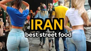 Best street food in IRAN 2023🇮🇷 IRANIAN night life  TEHRAN city Vlog ایران