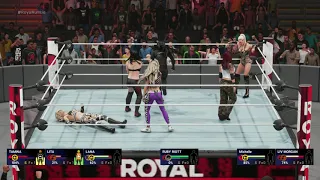 WWE Royal Rumble 2018: Women's Royal Rumble Match (WWE 2K19)