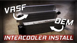 INTERCOOLER ON BMW 535i F10 N55 | How To DIY Install