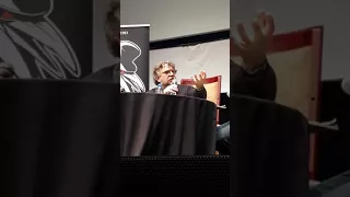 GUILLERMO DEL TORO talking about the art of the fantasy genre @ Masterclass BIFFF 2018