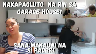 BUHAY AMERIKA NAKAPAGLUTO DIN SA GARAGE HOUSE PAUWI NA SI PADER SANA MATULOY NA PARA MAY KASAMA SI