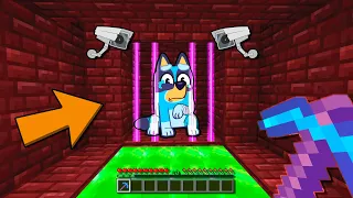 ¡SALVAMOS A BLUEY EN MINECRAFT! 😱🐶